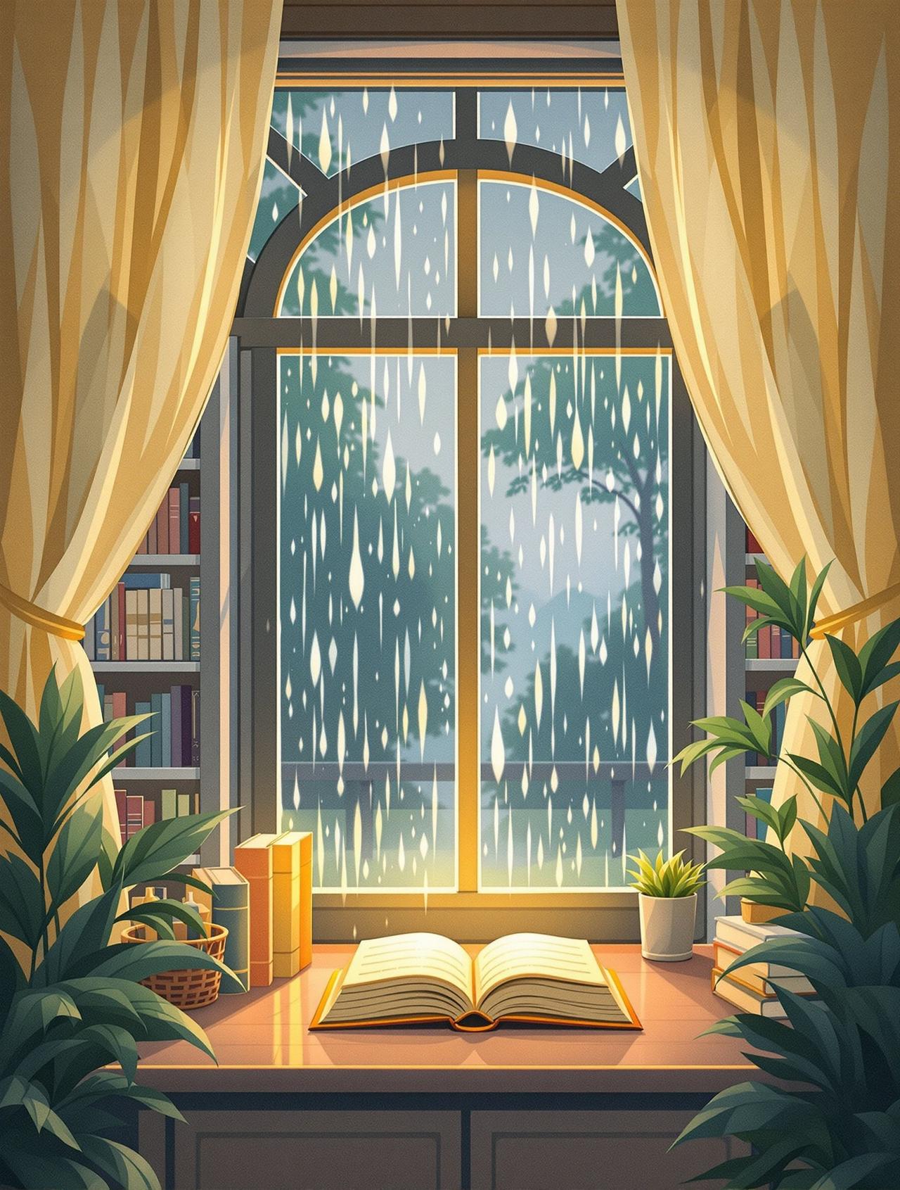 雨天的图书馆 - 短剧网在线新番